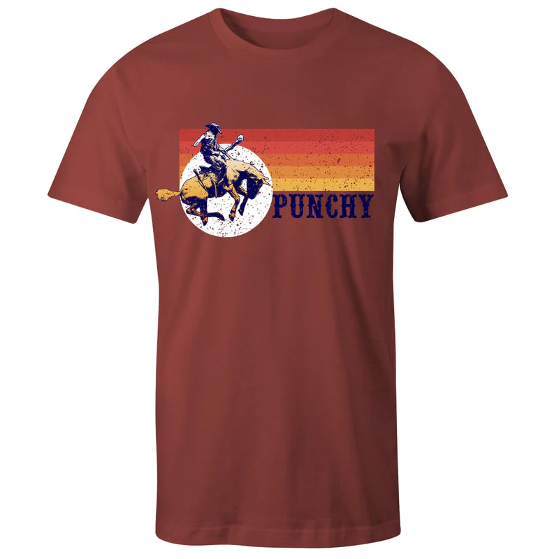 Hooey "Punchy" Crimson T-Shirt