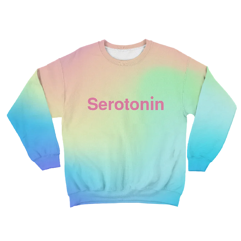 Serotonin All Over Print Unisex Sweatshirt