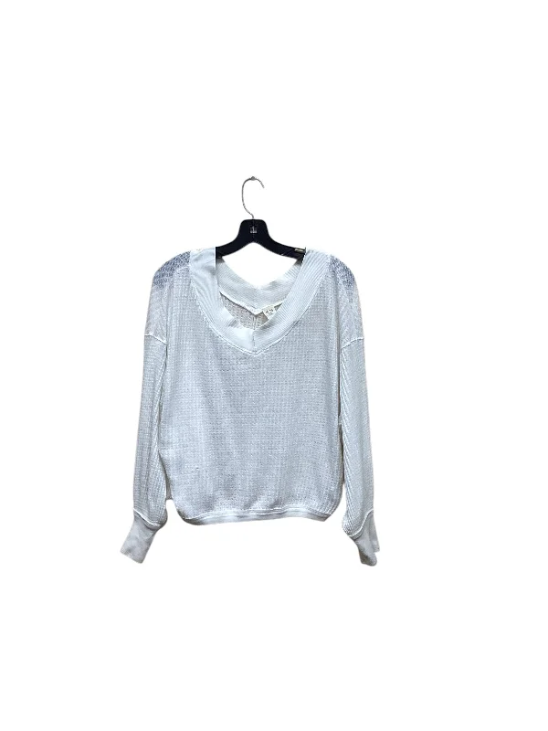 Top Long Sleeve By We The Free In White, Size: Xs