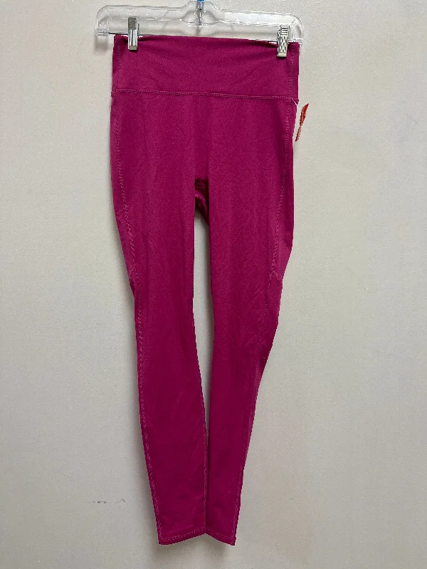 Athletic Leggings By Fabletics In Pink, Size: S