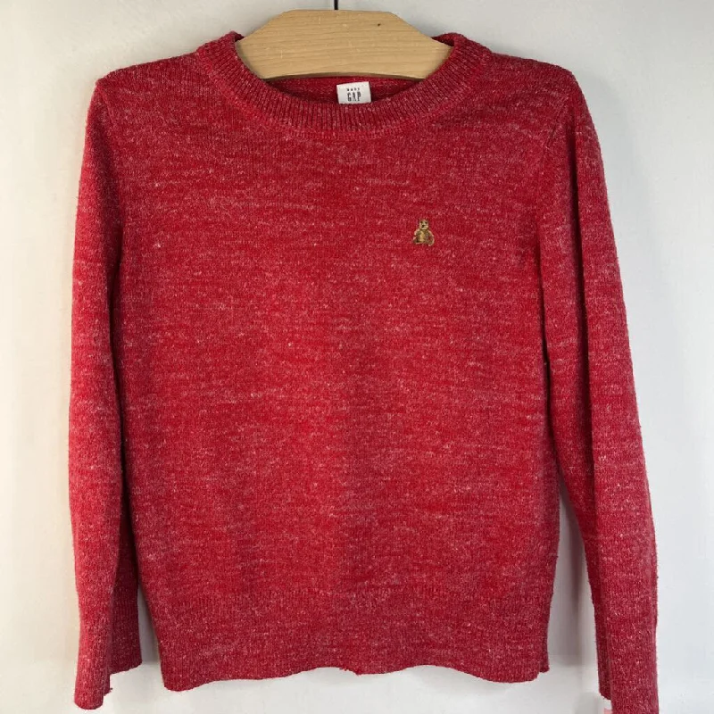 Size 5: Gap Red Heathered Sweater