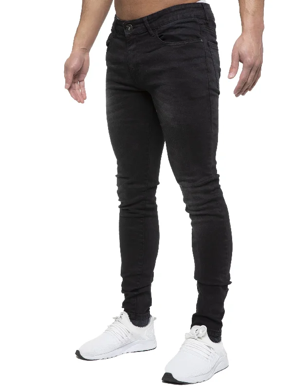 ETO | Mens Designer Slim Skinny Fit Stretch Jeans