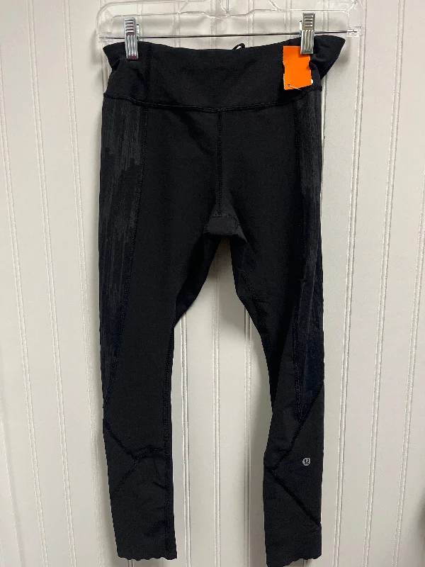 Athletic Leggings By Lululemon In Black, Size: S