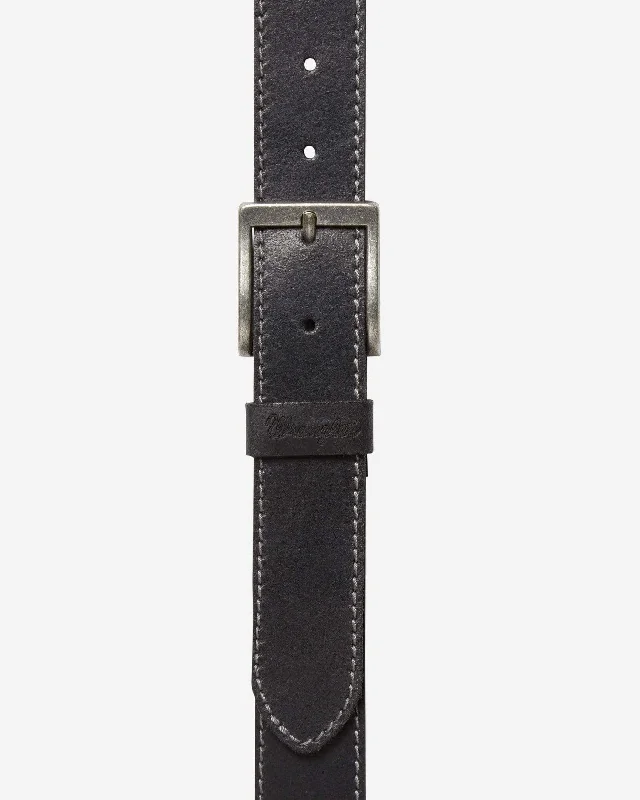 Wrangler Basic Stitched Belt - Black