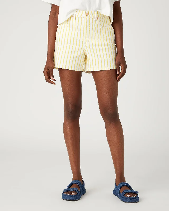 Wrangler Womens Donna Shorts - Sunshine Stripes