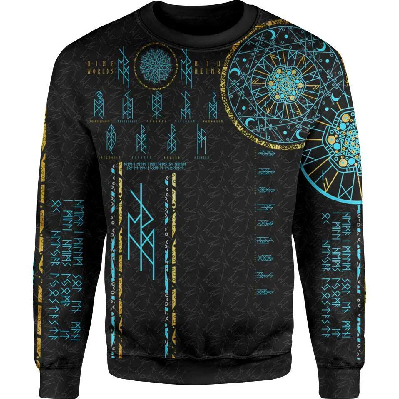 Nine Worlds Sweater - Night Edition