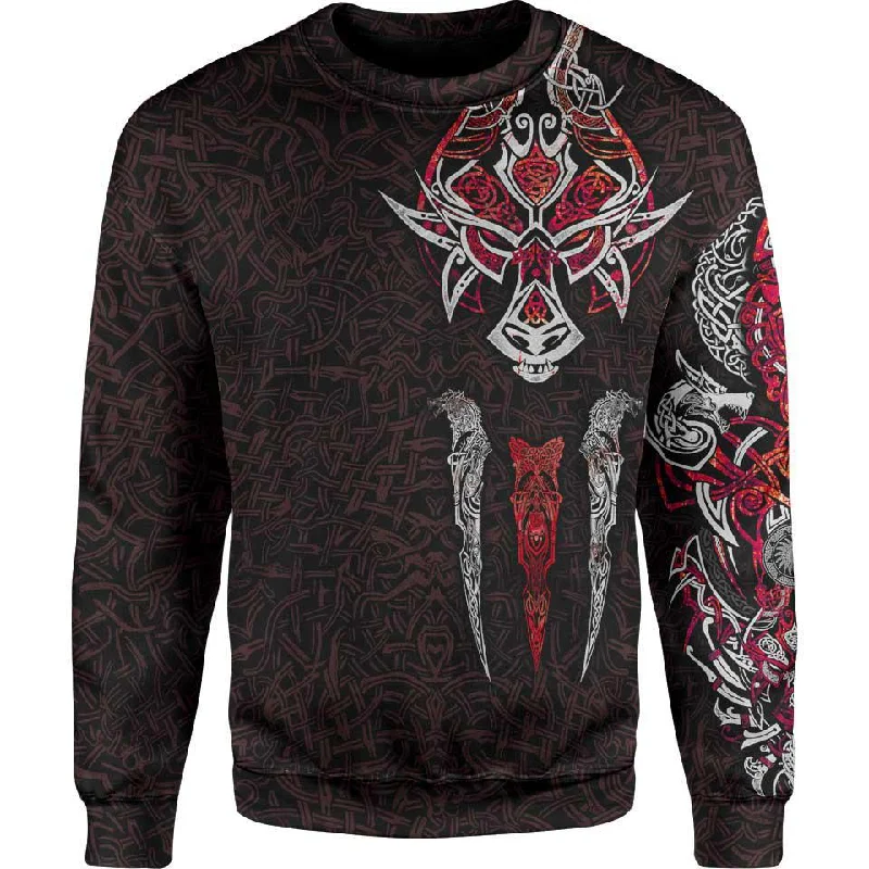 Fenrir Sweater - Crimson Edition