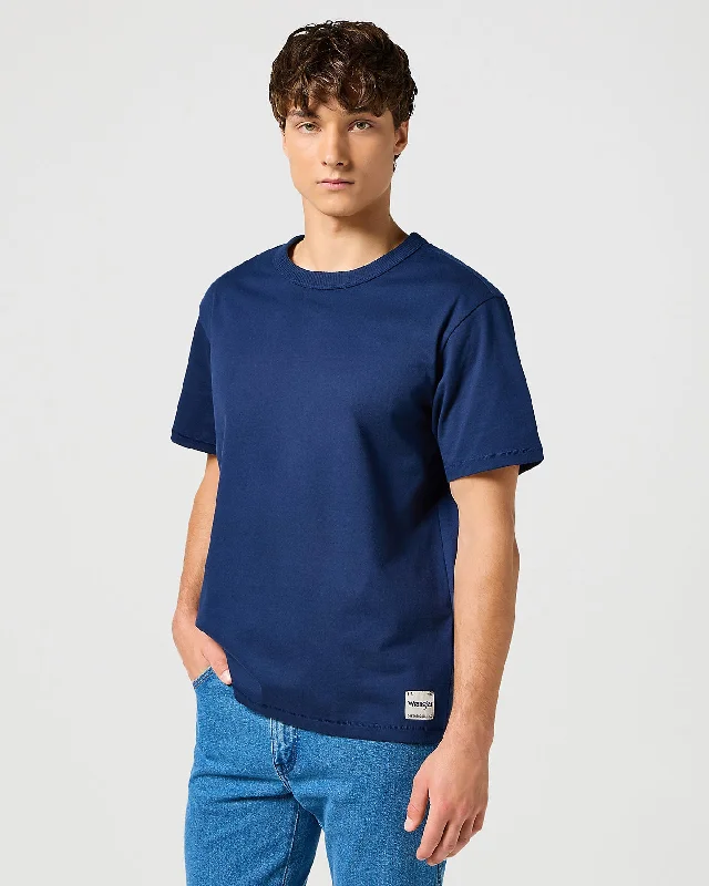 Wrangler Solid Tee - Navy