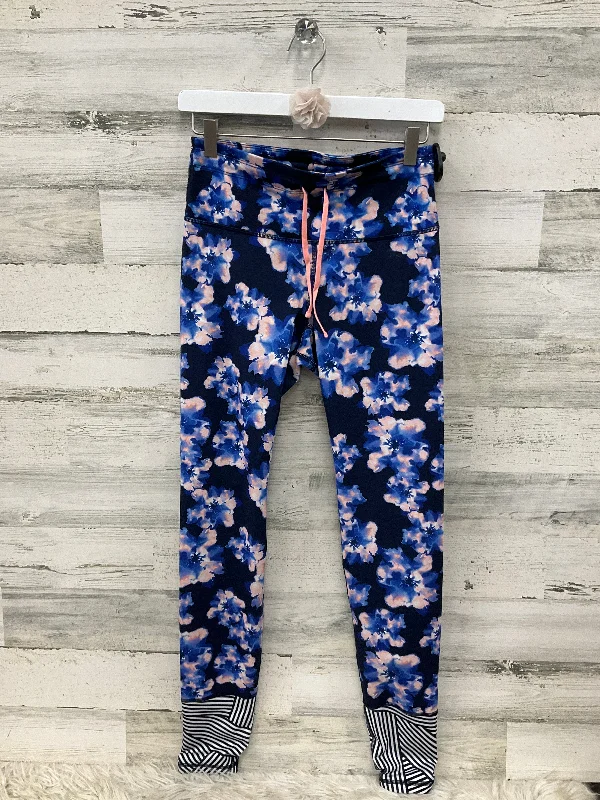 Athletic Leggings By Old Navy In Blue, Size: M