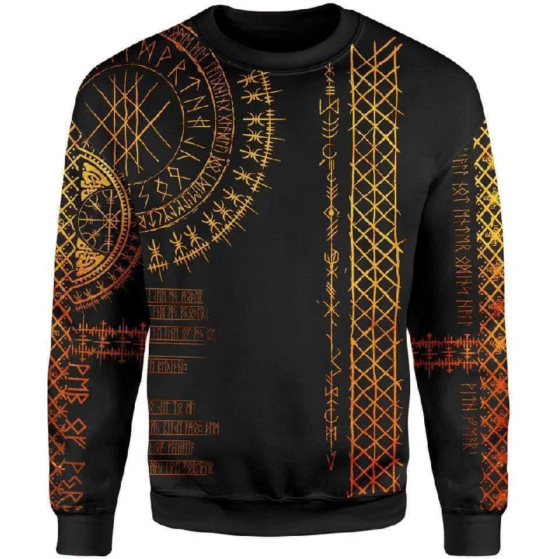 Viking Runes Sweater