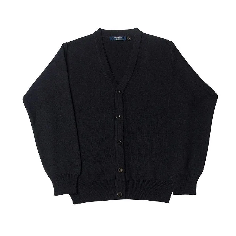 Navy Cardigan with Buttons