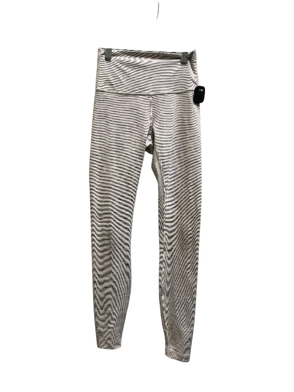 Athletic Leggings By Lululemon In Grey, Size: 4